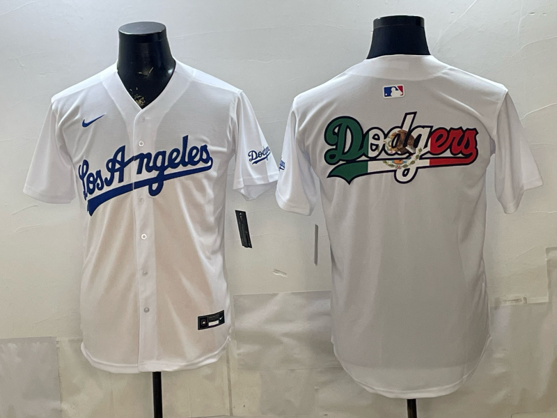 Men Los Angeles Dodgers blank white Game 2026 Nike MLB Jersey 4014003->youth nfl jersey->Youth Jersey